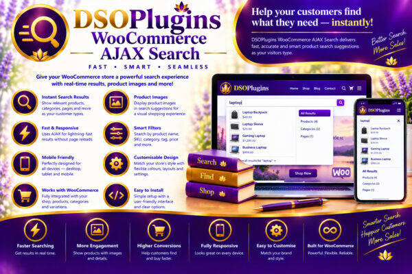 DSOPlugins WooCommerce AJAX Search