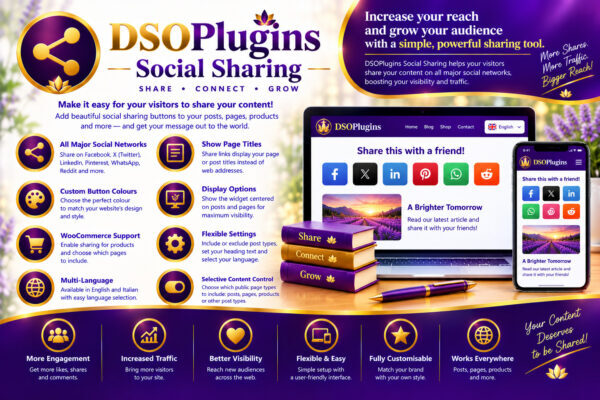 DSOPlugins Social Sharing
